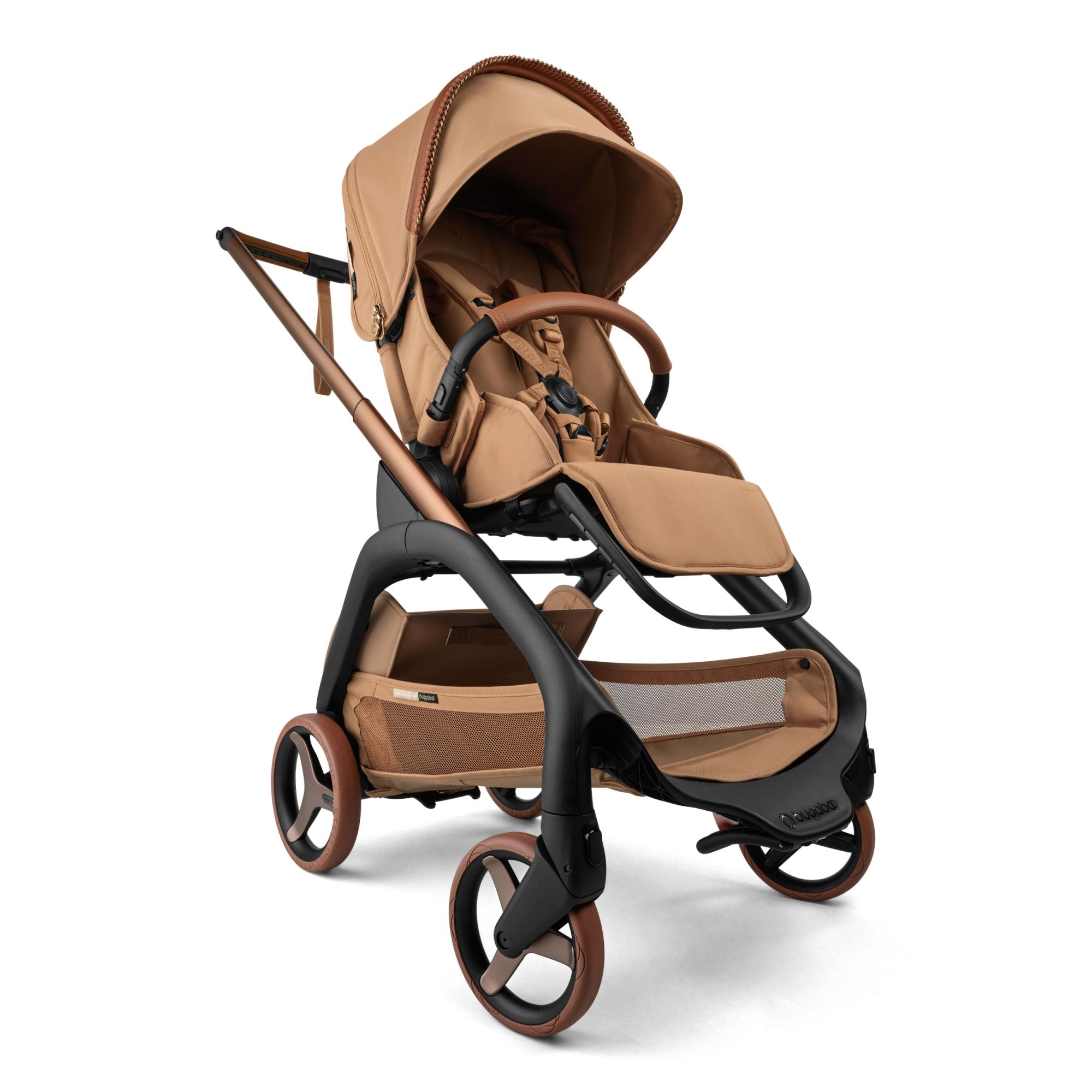 Carrinho compacto 2 em 1 X Stella McCartney Dragonfly Plus - Tobacco Brown Castanho-7