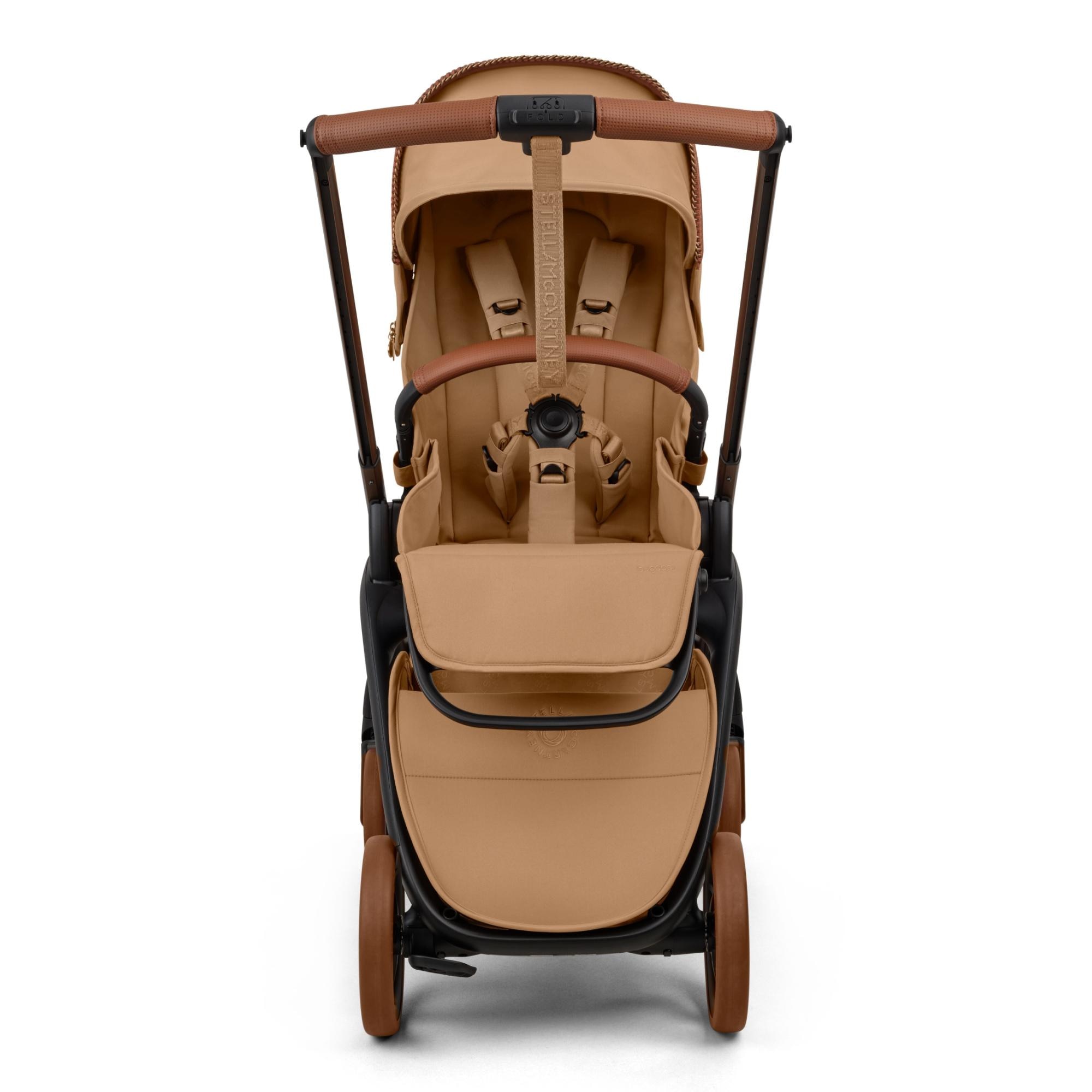 Carrinho compacto 2 em 1 X Stella McCartney Dragonfly Plus - Tobacco Brown Castanho-9