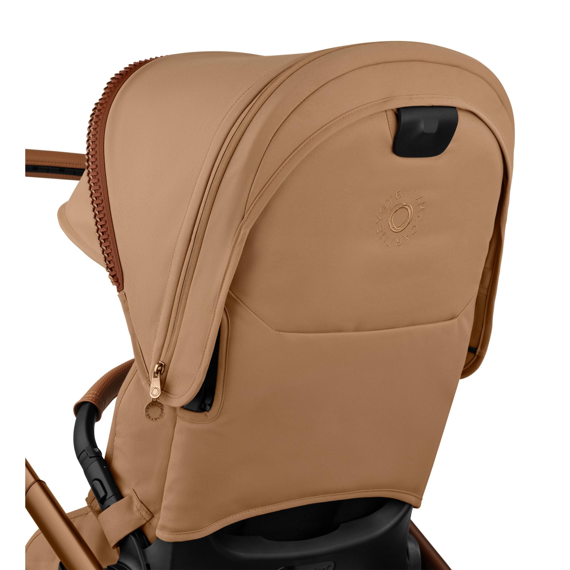 Carrinho compacto 2 em 1 X Stella McCartney Dragonfly Plus - Tobacco Brown Castanho-13