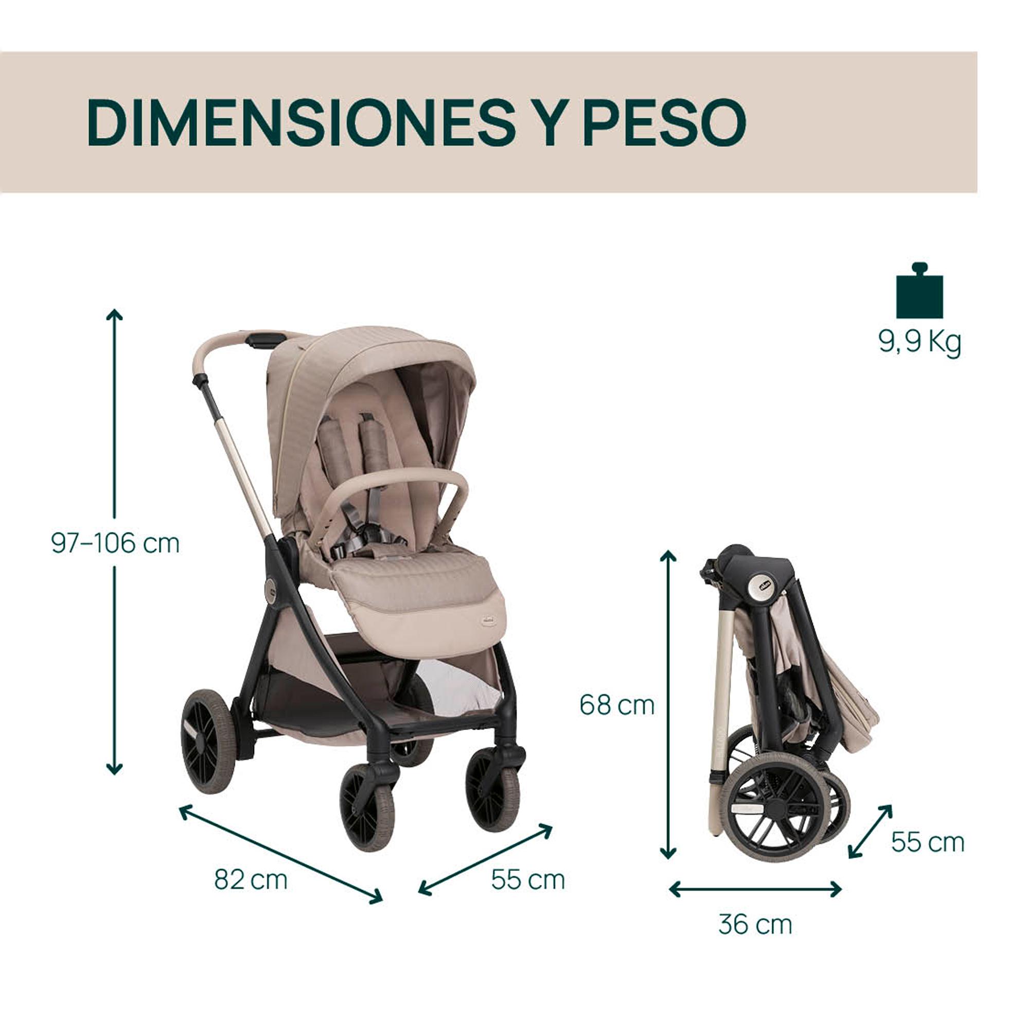 SILLA PASEO CHICCO BELLAGIO - Beige Beige-3