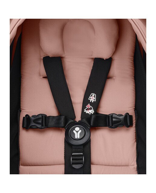 Carro de bebé Stokke® YOYO³ con Chasis Blanco y Pack recién nacido 0+ Ginger 3