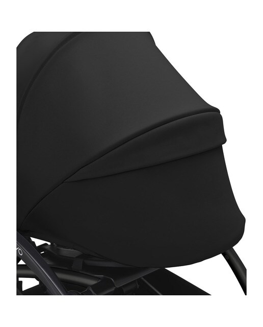 Carrinho de passeio Stokke® YOYO³ com chassis preto e pack recém-nascido preto 0+ Preto 4