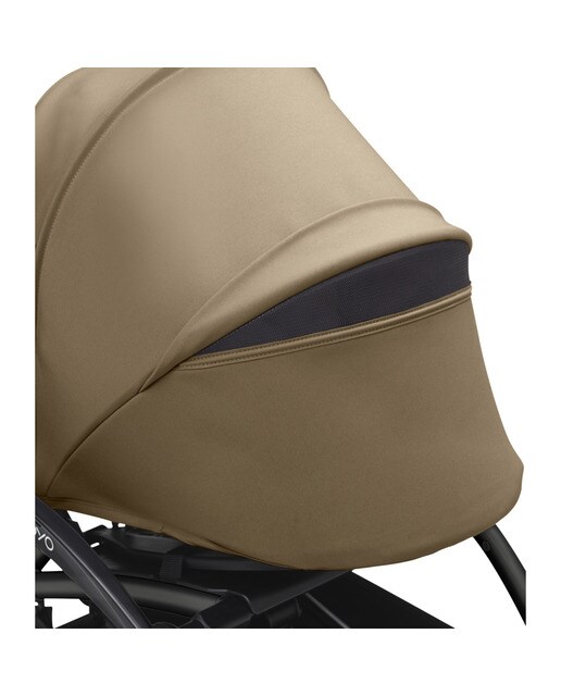 Carro de bebé Stokke® YOYO³ con Chasis Negro y Pack recién nacido 0+ Toffee 5