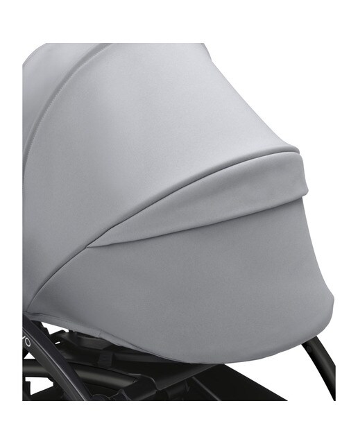 Carrinho de passeio Stokke® YOYO³ com chassis preto e pack recém-nascido 0+ Pedra 4