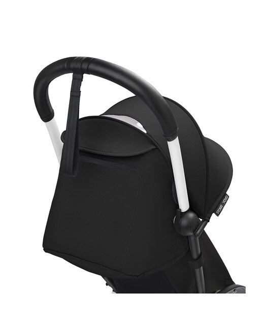 Carrinho de Passeio Stokke® YOYO³ com Chassis Branco e Pack de 6+ Color Preto 2