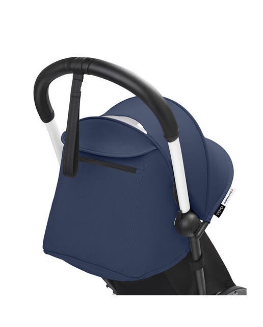 Carrinho de passeio Stokke® YOYO³ com chassis branco e pack de 6+ cores Air France Blue 3