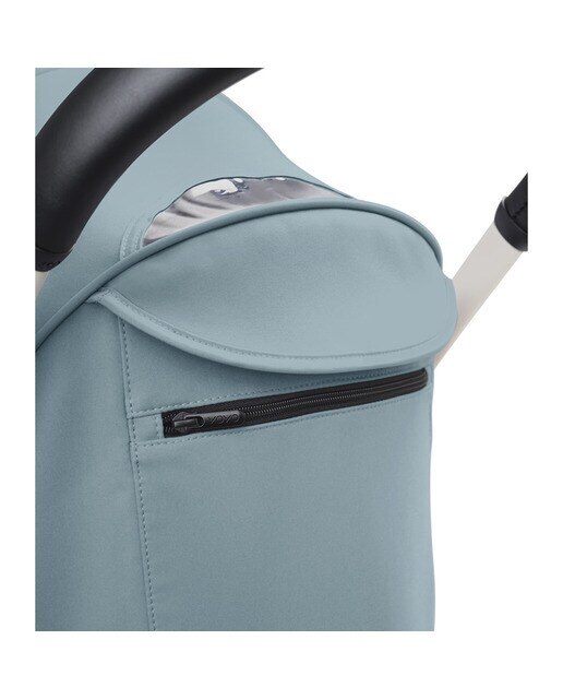 Carrinho de passeio Stokke® YOYO³ com chassis branco e pack de 6+ cores Aqua 3