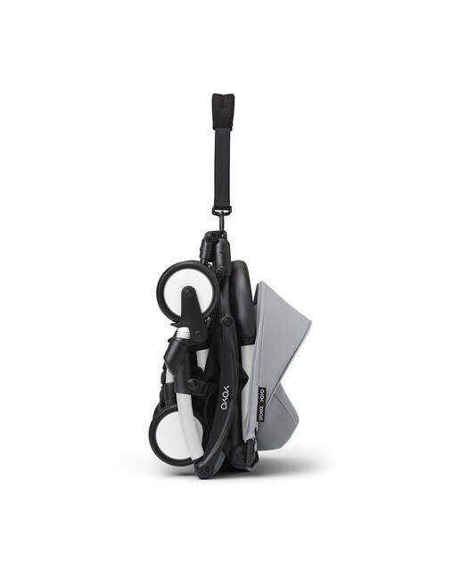 Carrinho de passeio Stokke® YOYO³ com chassis branco e pack de 6+ cores Stone 4