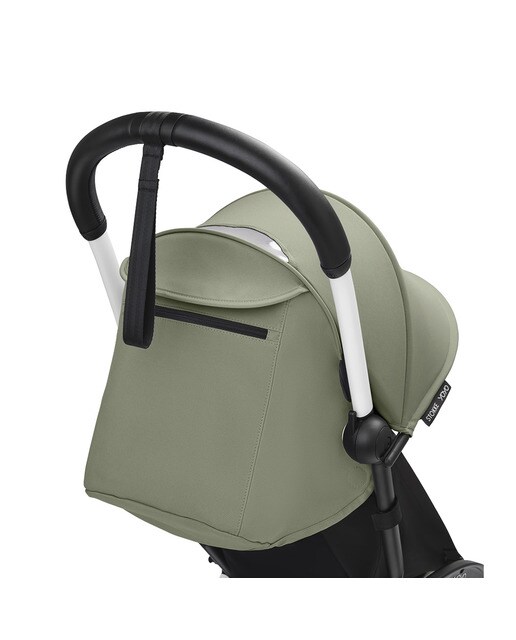 Carrinho de passeio Stokke® YOYO³ com chassis branco e pack de 6+ cores Verde azeitona 2