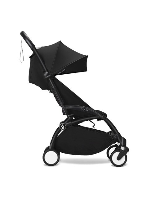Carrinho de Passeio Stokke® YOYO³ com Chassis Preto e Oack de 6+ Color Preto 2