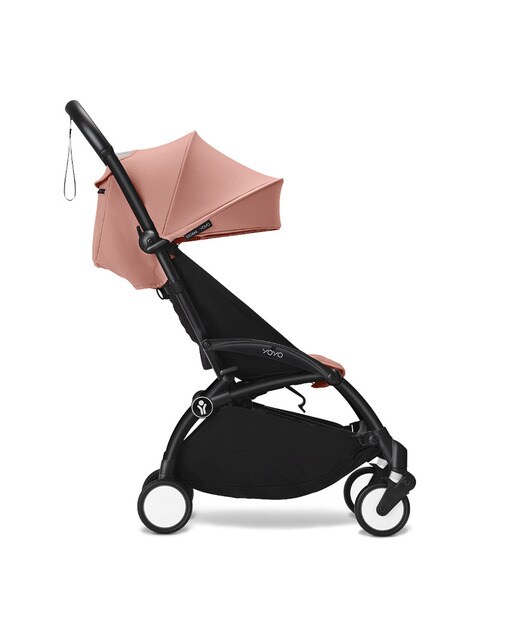 Carrinho de passeio Stokke® YOYO³ com chassis preto e pack de 6+ cores Gengibre 2