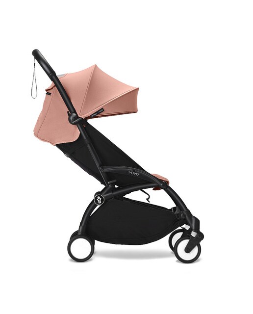 Carrinho de passeio Stokke® YOYO³ com chassis preto e pack de 6+ cores Gengibre 3