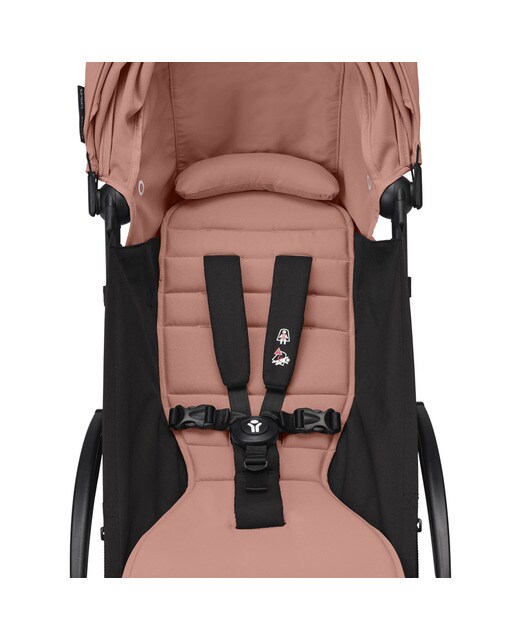 Carrinho de passeio Stokke® YOYO³ com chassis preto e pack de 6+ cores Gengibre 4