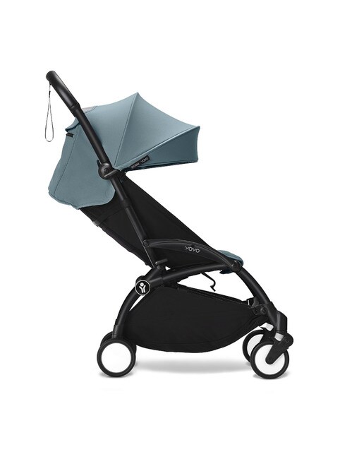 Carrinho de passeioStokke® YOYO³ com chassis preto e pack de 6+ cores Aqua 3