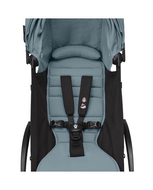 Carrinho de passeioStokke® YOYO³ com chassis preto e pack de 6+ cores Aqua 4