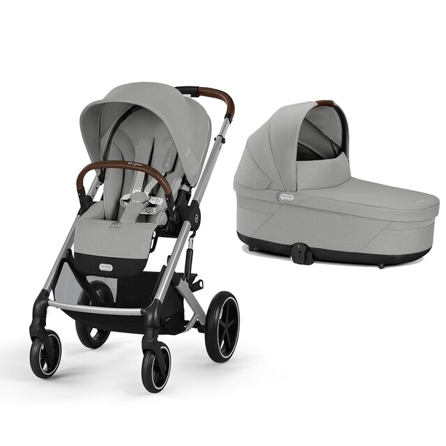 Imagen 0 de Carro de bebé dúo Cybex Balios S Lux con unidad de asiento y Capazo S Lux