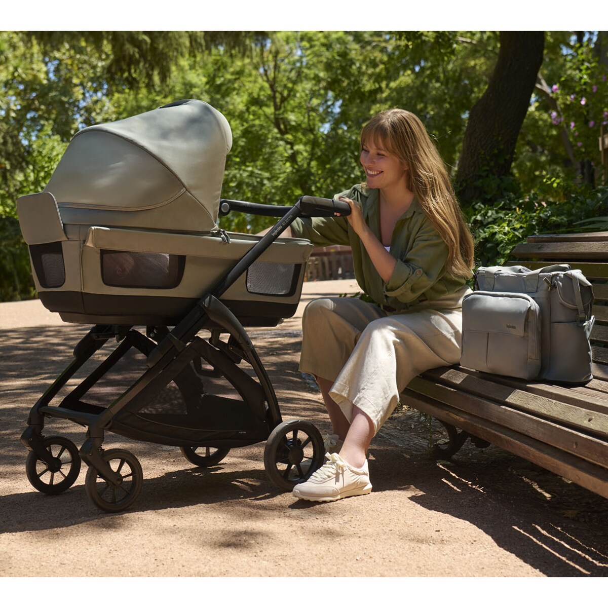 Carro de bebé Inglesina System Quattro Electa darwin recline Azulón-7