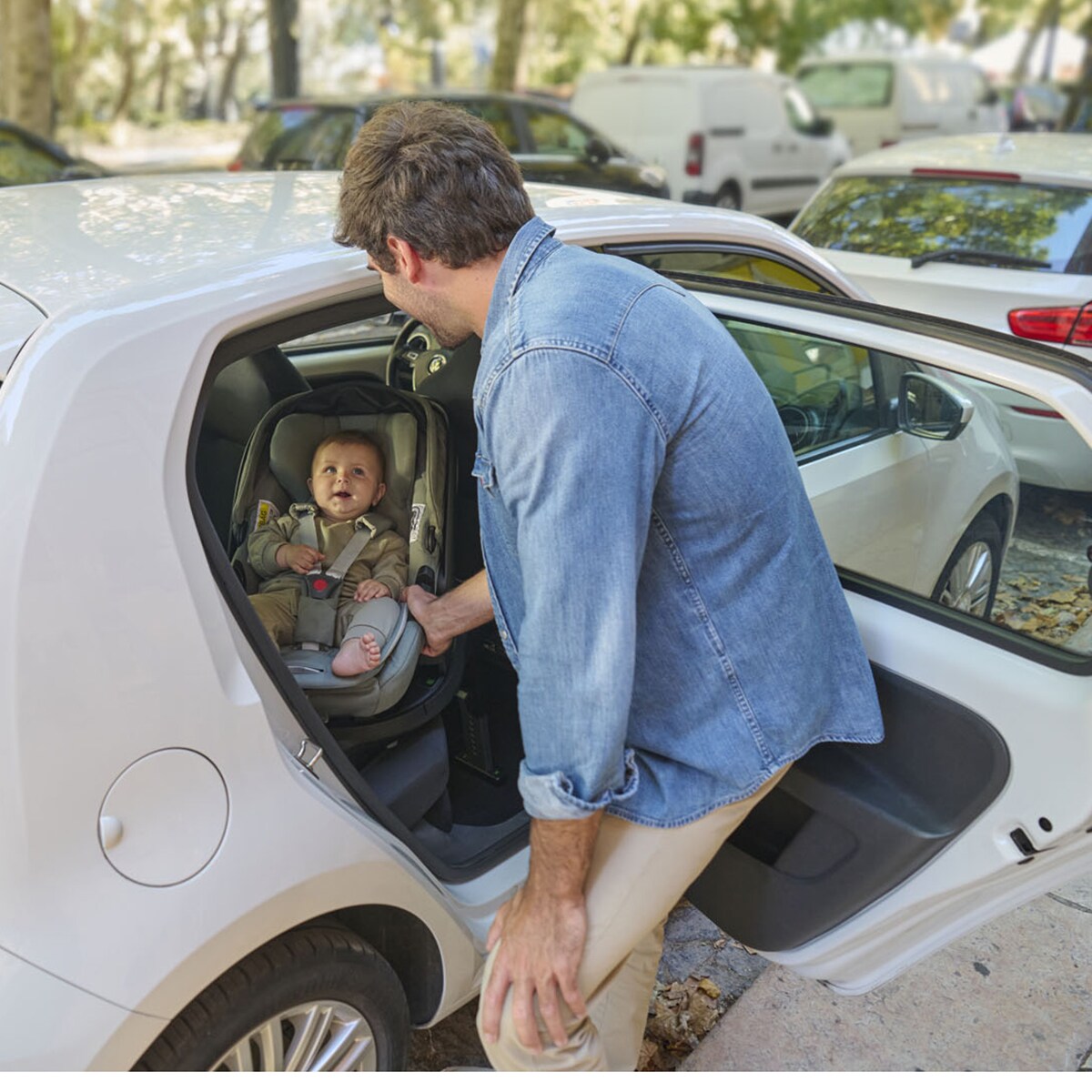 Carro de bebé Inglesina System Quattro Electa darwin recline Azulón-9