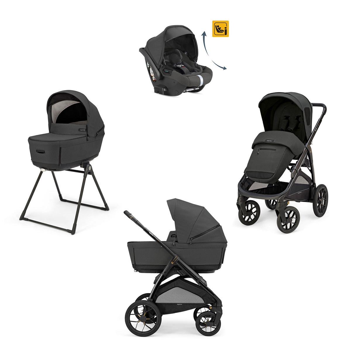 Carro de bebé Inglesina System Quattro Aptica XT Darwin Recline 1