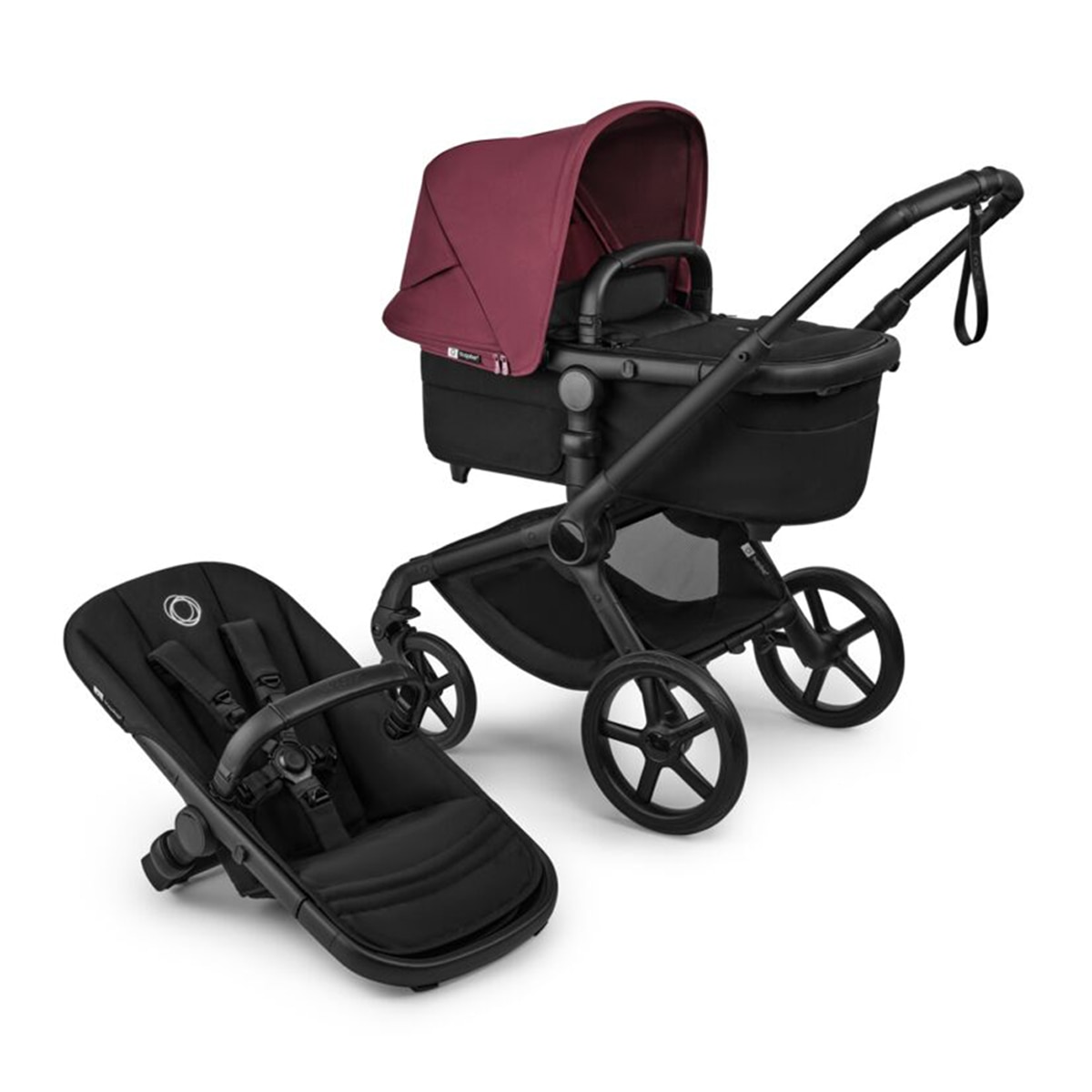 Carrinho de Bebé Bugaboo Fox 5 Renew Preto-1