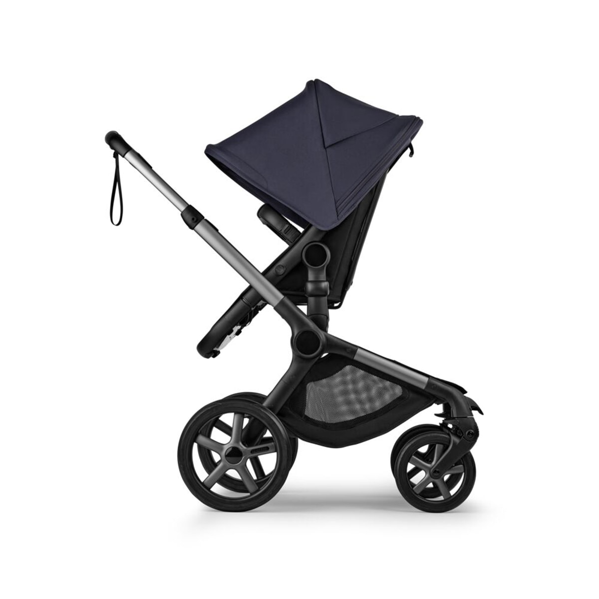 Carro de bebé Bugaboo Fox 5 Renew con chasis grafito Negro-4