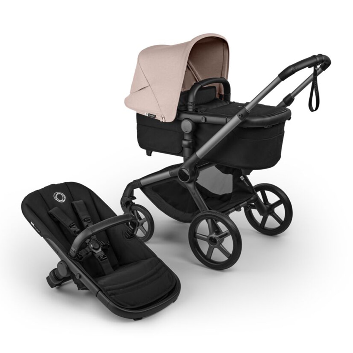 Carrinho de Bebé Bugaboo Fox 5 Renew Preto-1