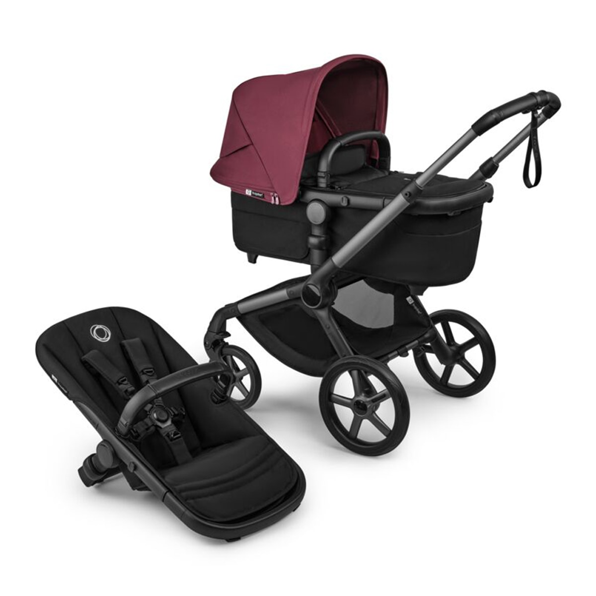 Carro de bebé Bugaboo Fox 5 Renew Negro-1