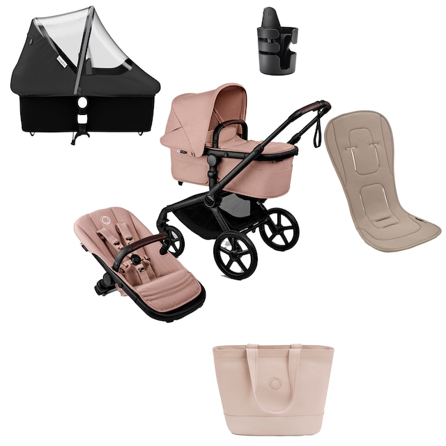 Imagem 0 de Pack imprescindibles - verano beige con Colchoneta beige Bugaboo Fox 5 Renew