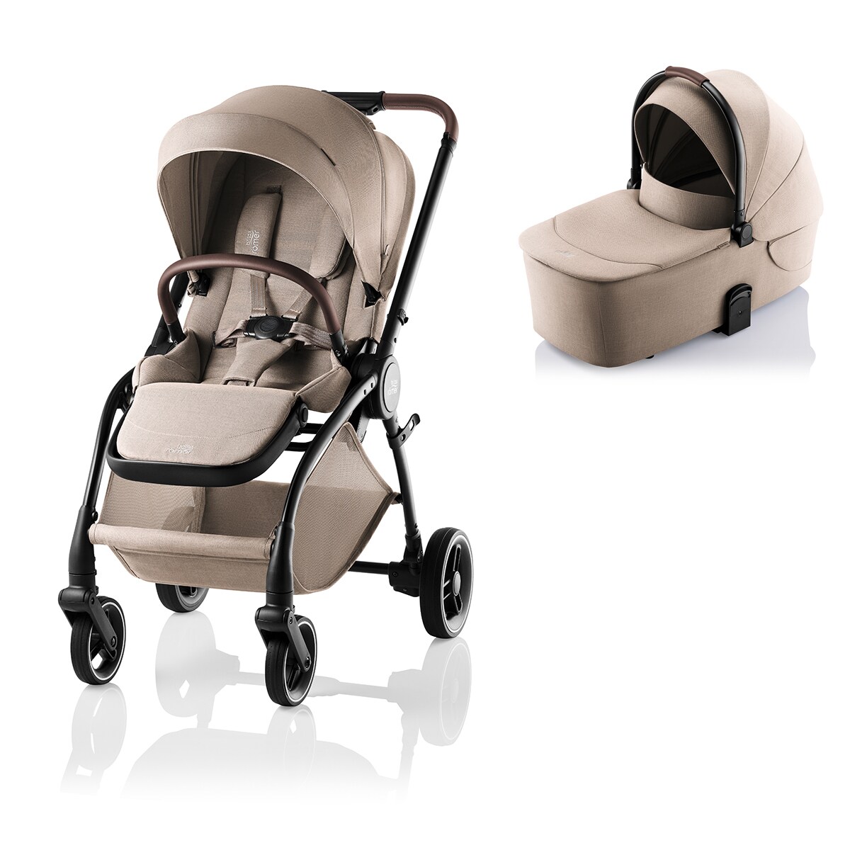 Carro de bebé dúo Britax Römer RIO Style Marrón claro-1