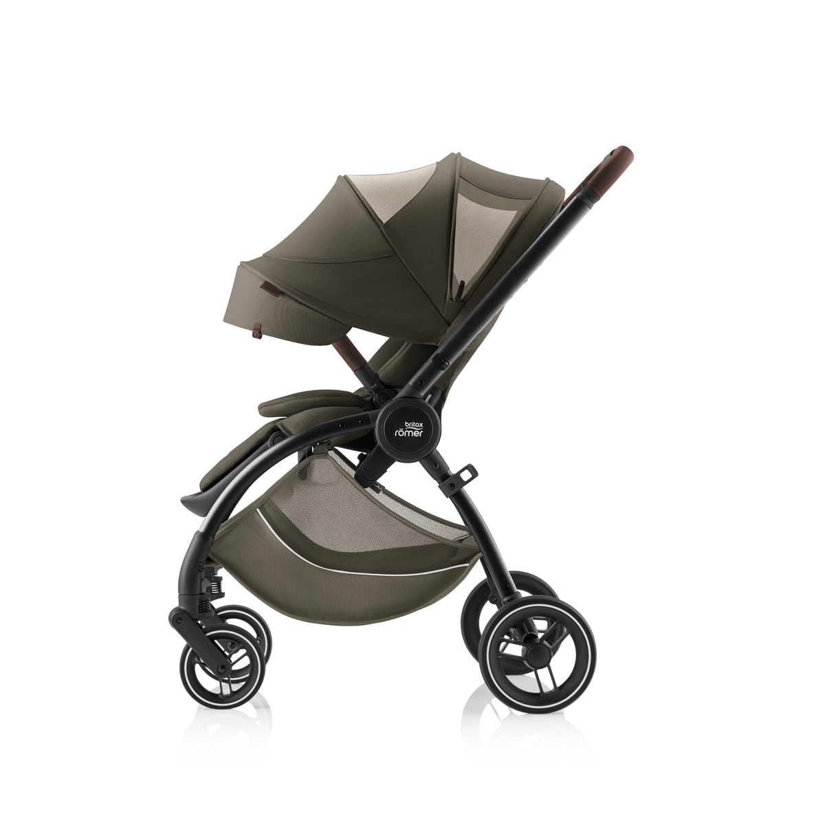 Carro de bebé dúo Britax Römer RIO Lux Verde-militar-5