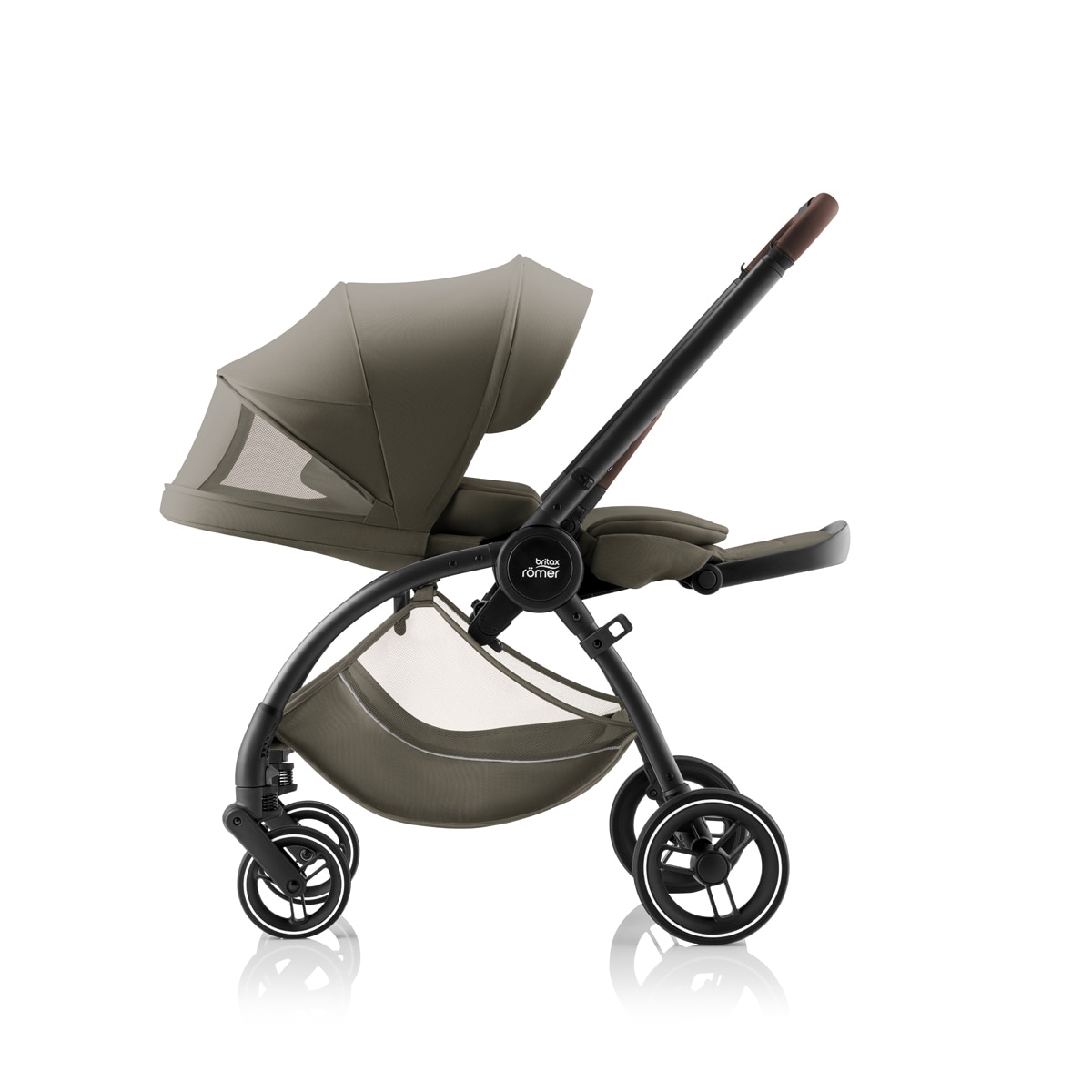 Carro de bebé dúo Britax Römer RIO Lux Verde-militar-9