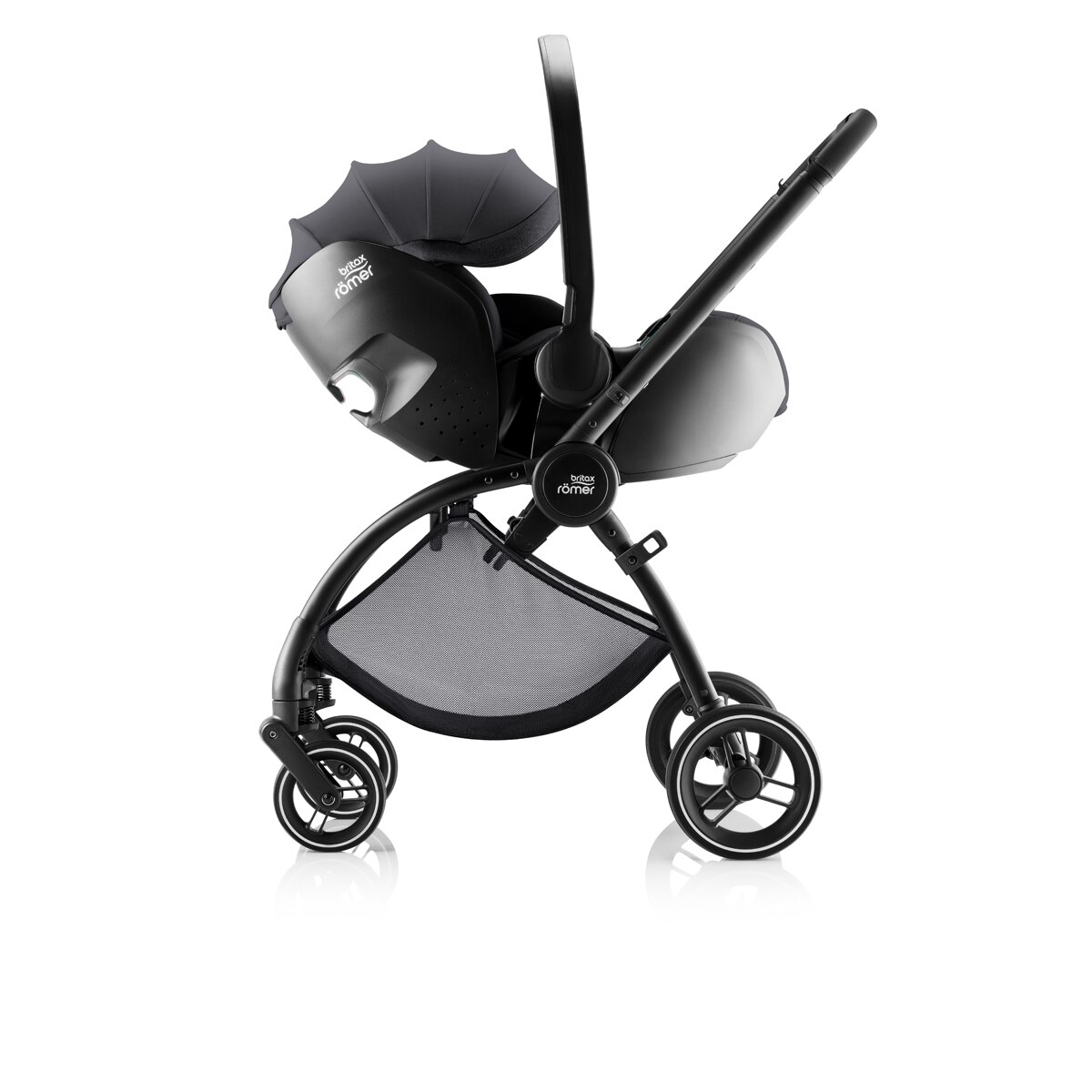 Imagen 8 de Carro de bebé trío con base Britax Römer RIO Style Negro