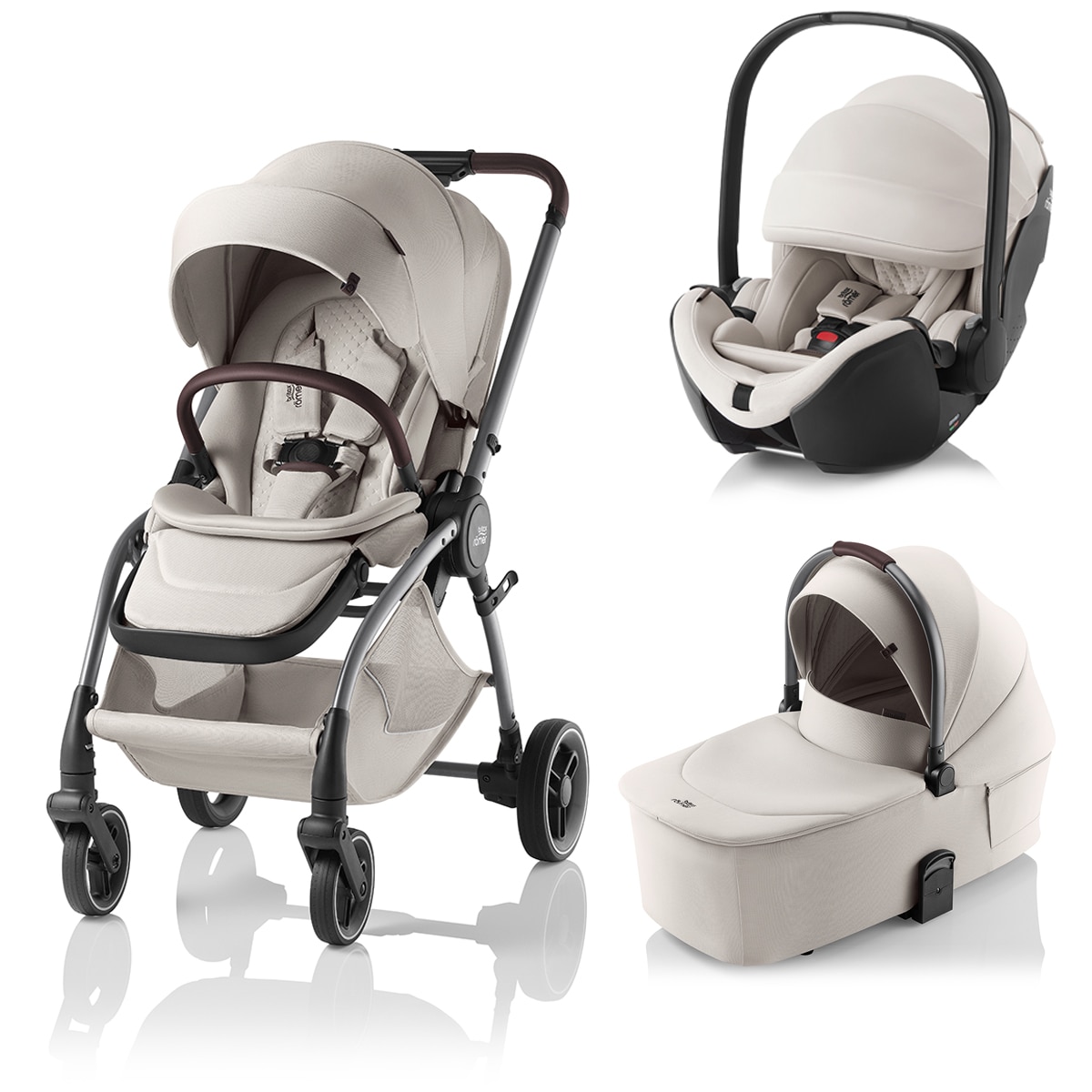 Imagem 0 de Carro de bebé trío con base Britax Römer RIO Lux