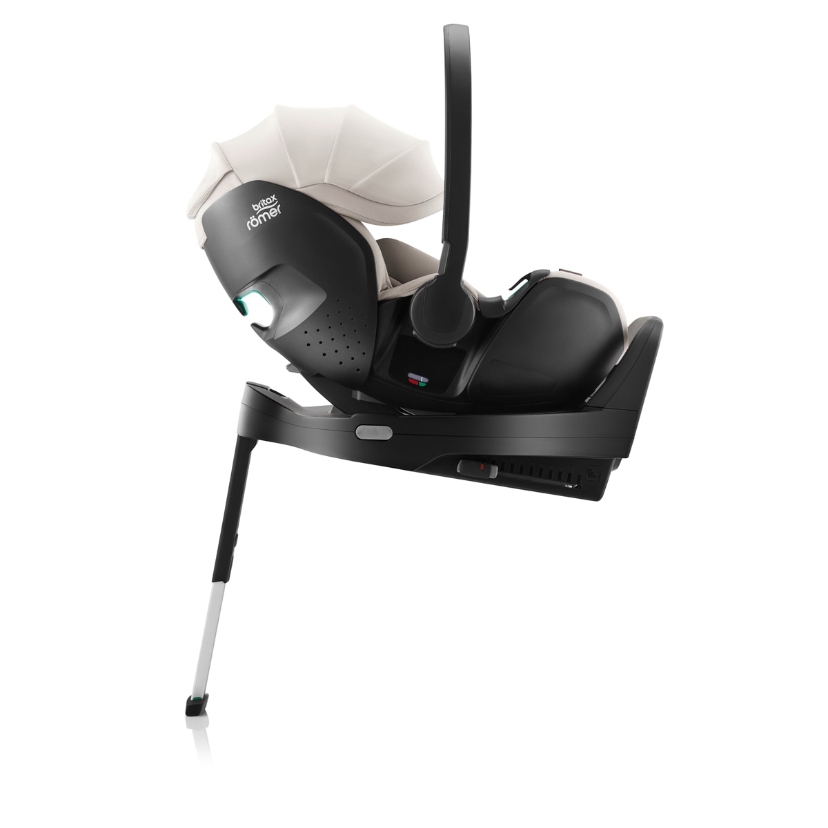 Carro de bebé trío con base Britax Römer RIO Lux Bege-7