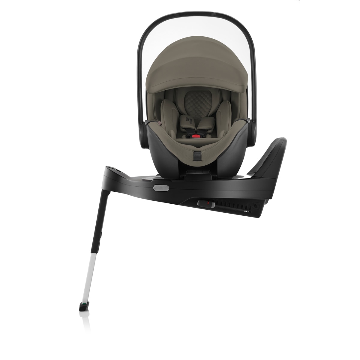 Carro de bebé trío com base Britax Römer RIO Lux Verde-militar-6