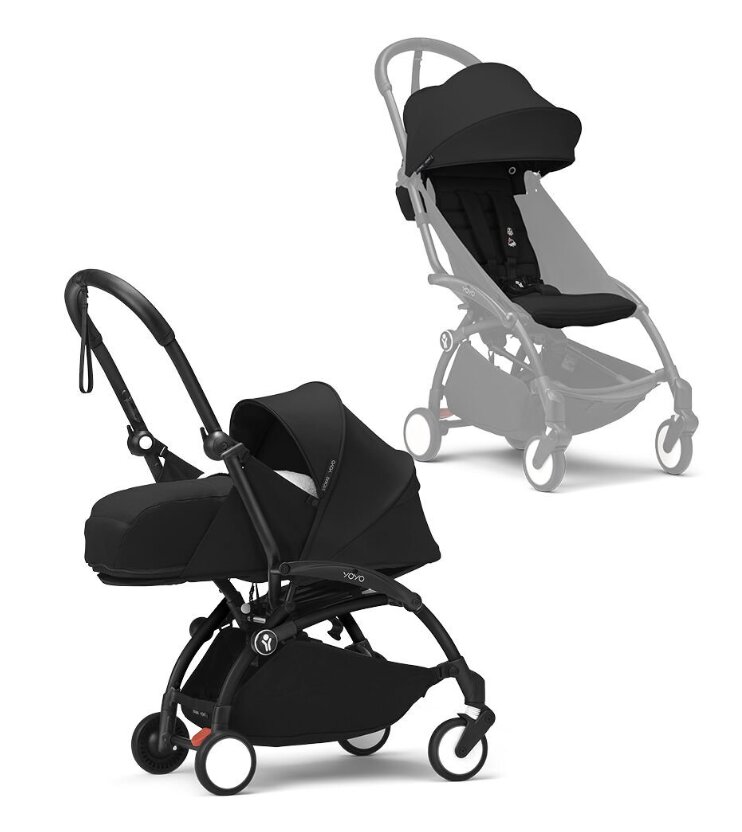 Imagem 0 de Carrinho de bebé Stokke® YOYO3 com pacote recém-nascido