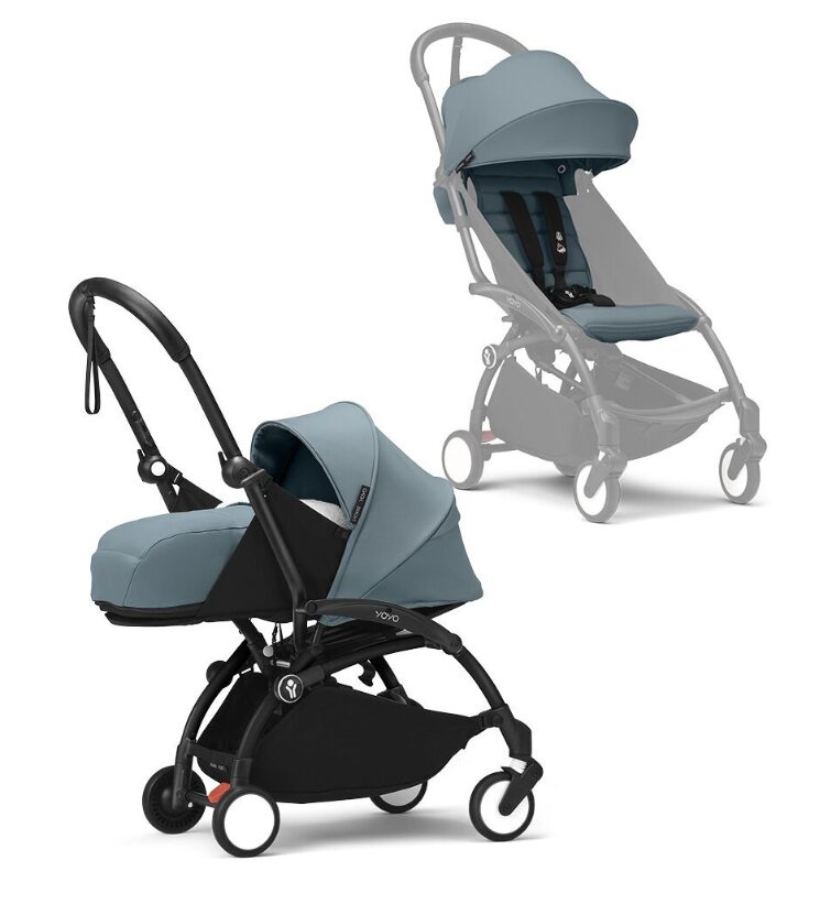 Imagem 0 de Carrinho de bebé Stokke® YOYO³ com pack recém-nascido