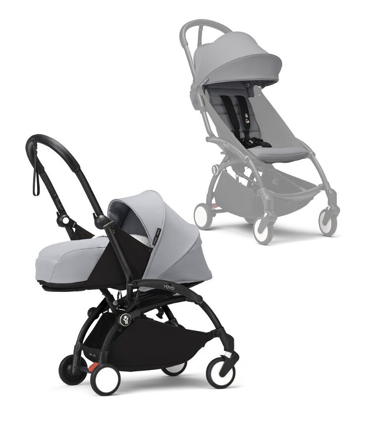 Imagem 0 de Carrinho de bebé Stokke® YOYO³ com pack recém-nascido