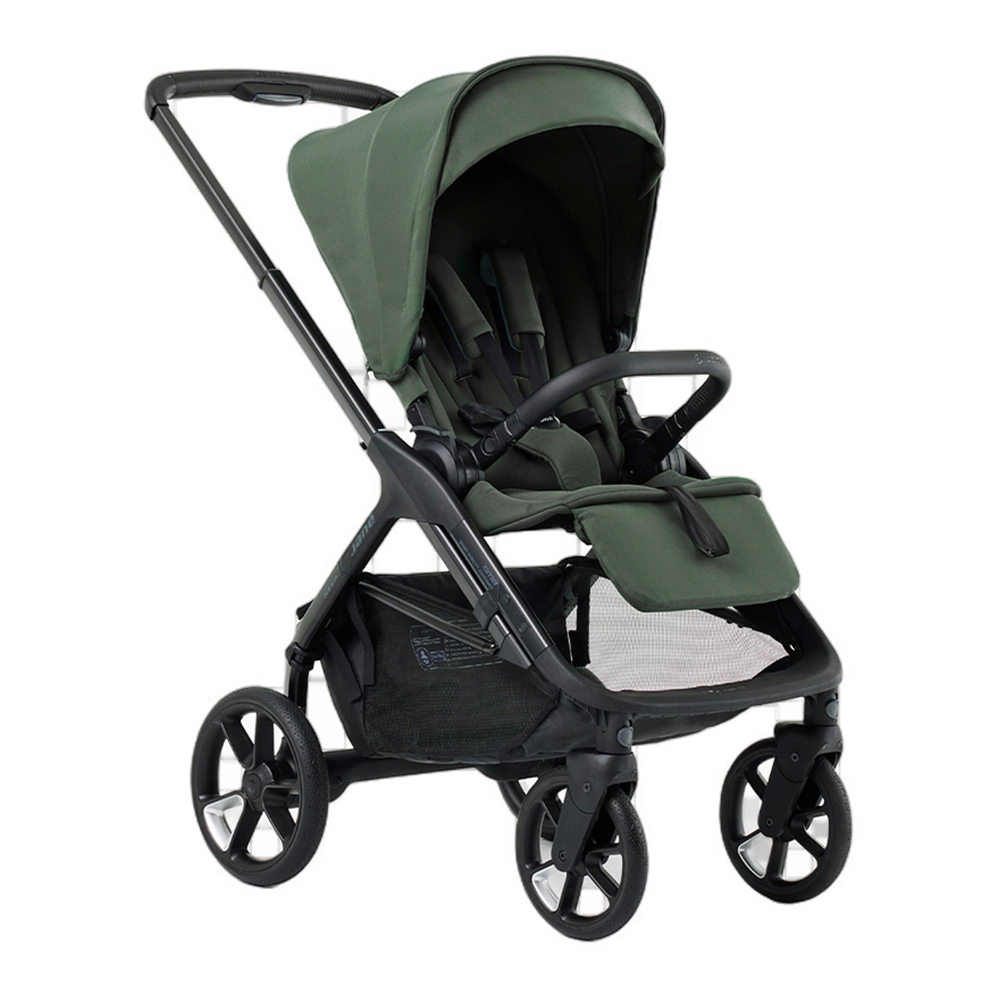 Pack Jané Carrinho Keep com Alcofa e Acessórios verde e cinzento 3
