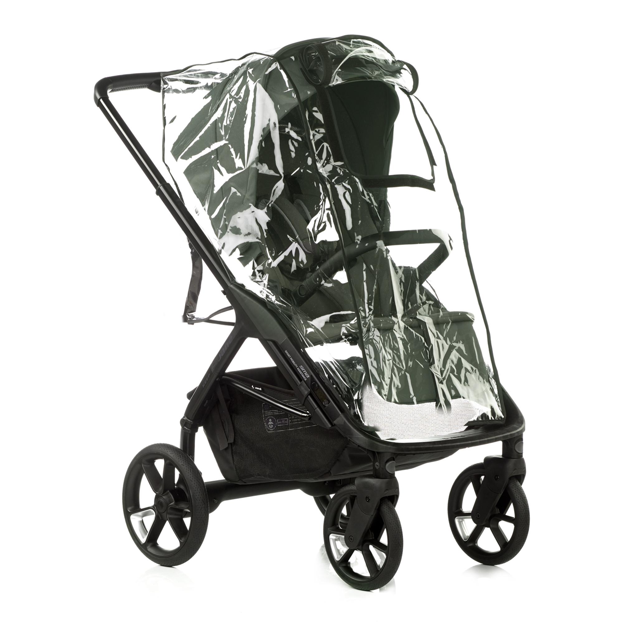 Pack Jané Carrinho Keep com Alcofa e Acessórios verde e cinzento 5