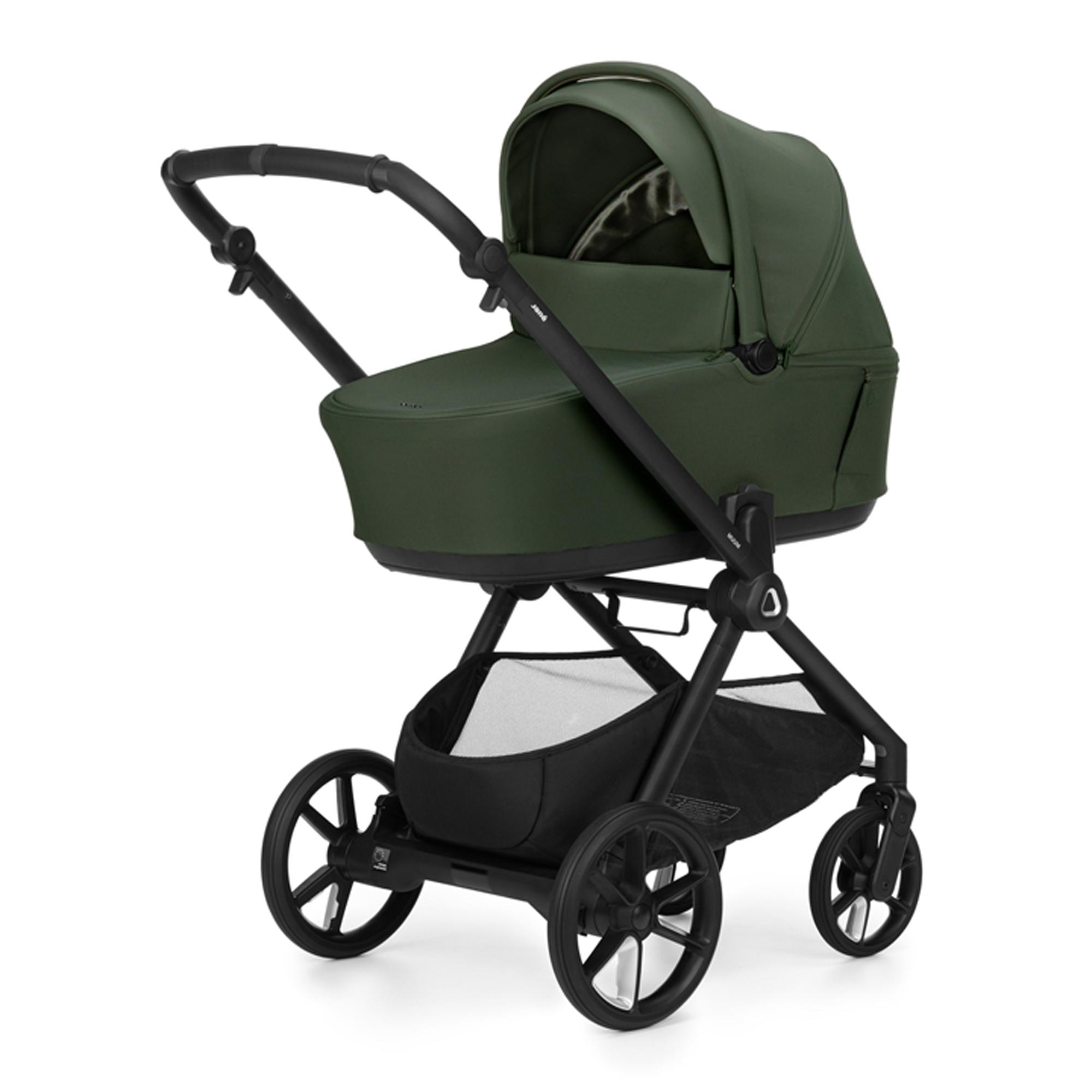 Pack Jané Carrinho de Passeio Muum com Alcofa e Acessórios verde e cinzento 2