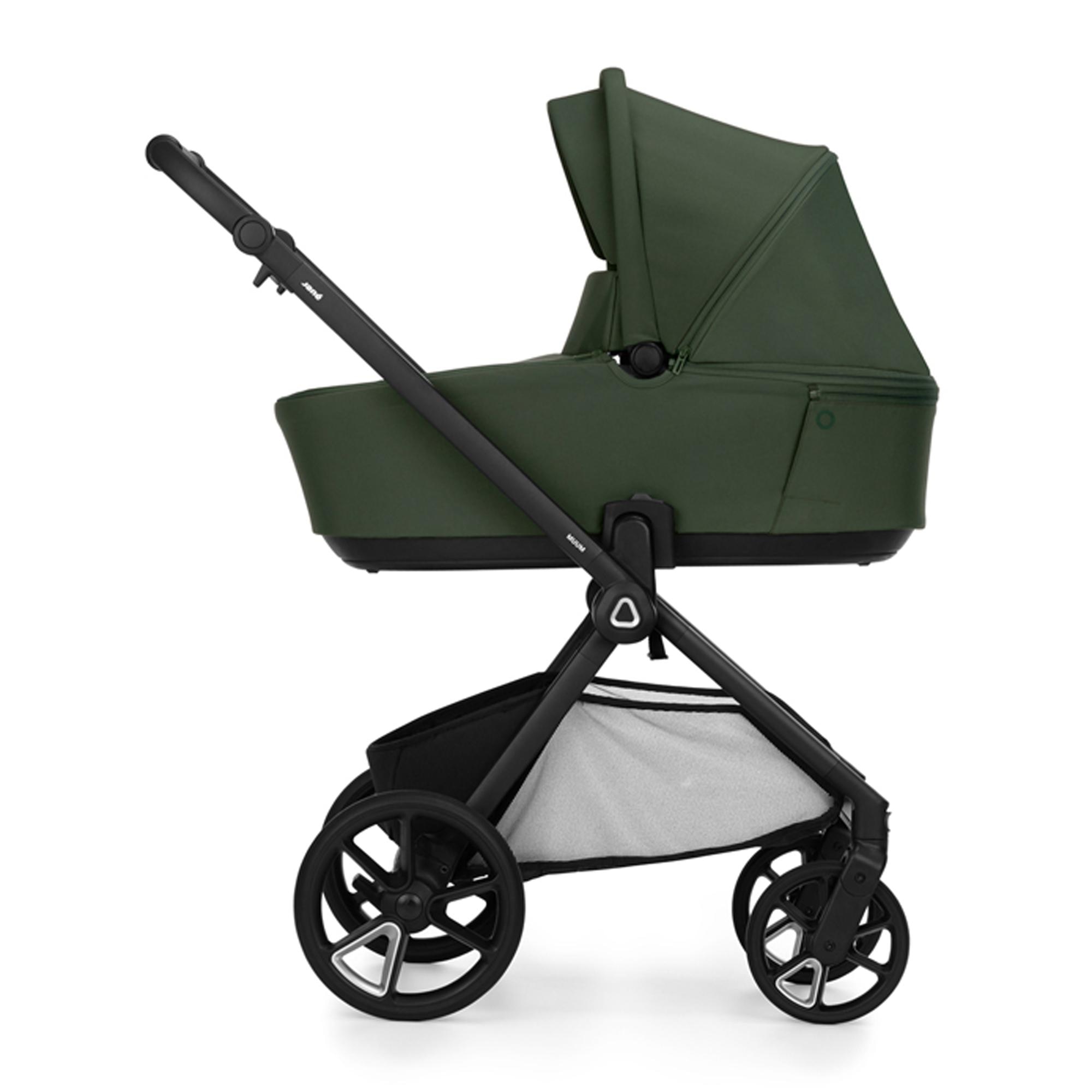 Pack Jané Carrinho de Passeio Muum com Alcofa e Acessórios verde e cinzento 4