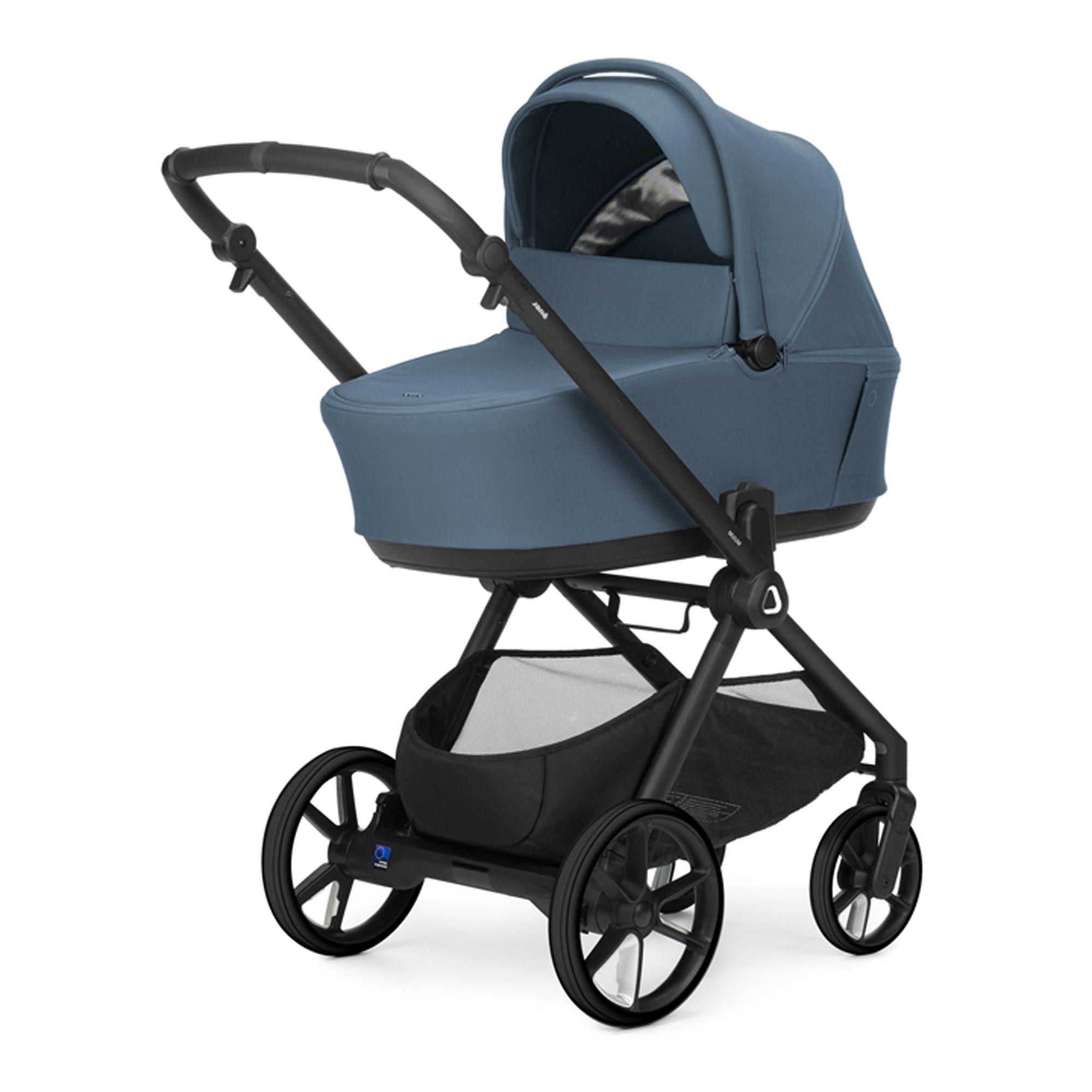 Pack Jané Carrinho de Passeio Muum com Alcofa e Acessórios azul e preto 2