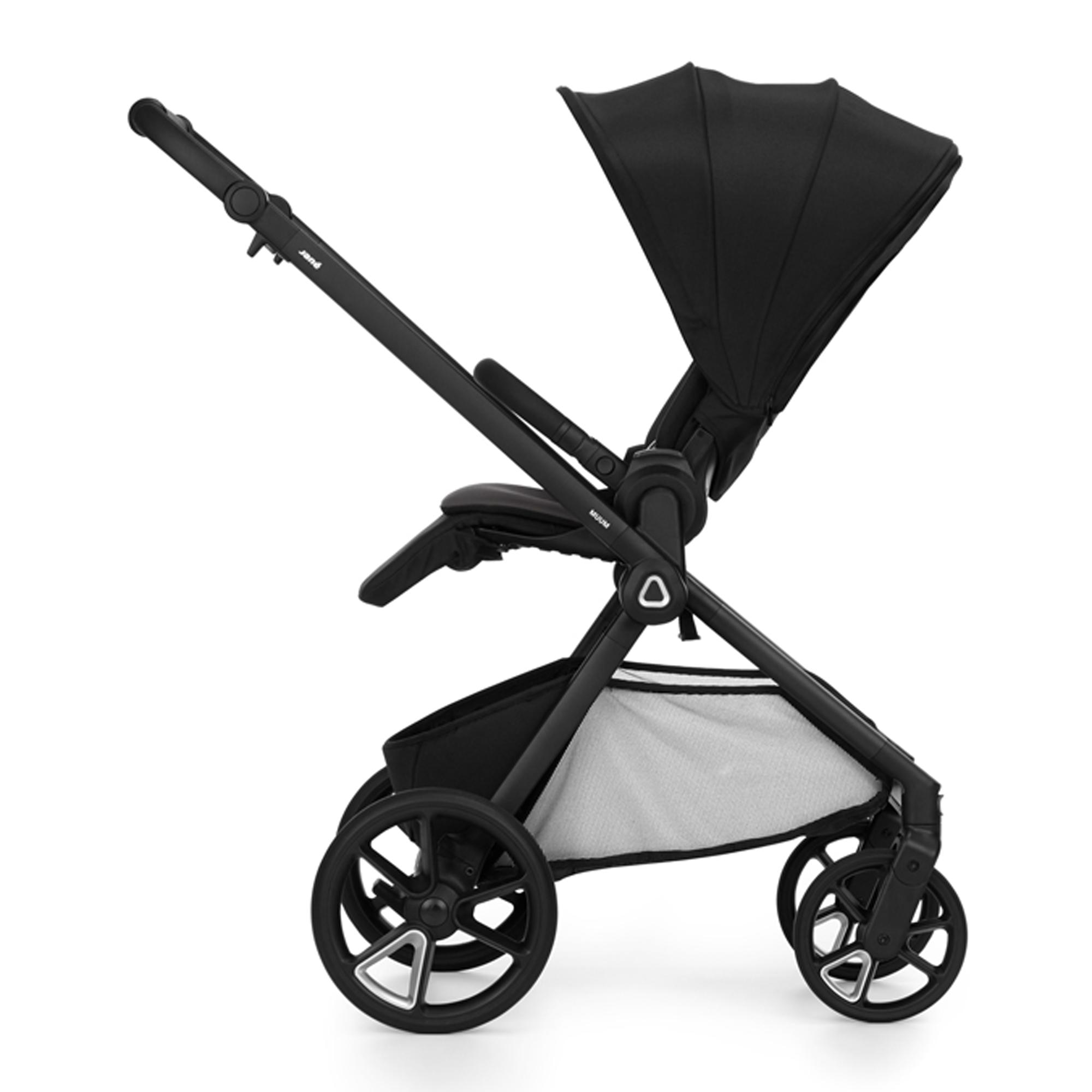 Pack Jané Carrinho de Passeio Muum com Alcofa e Acessórios preto 9