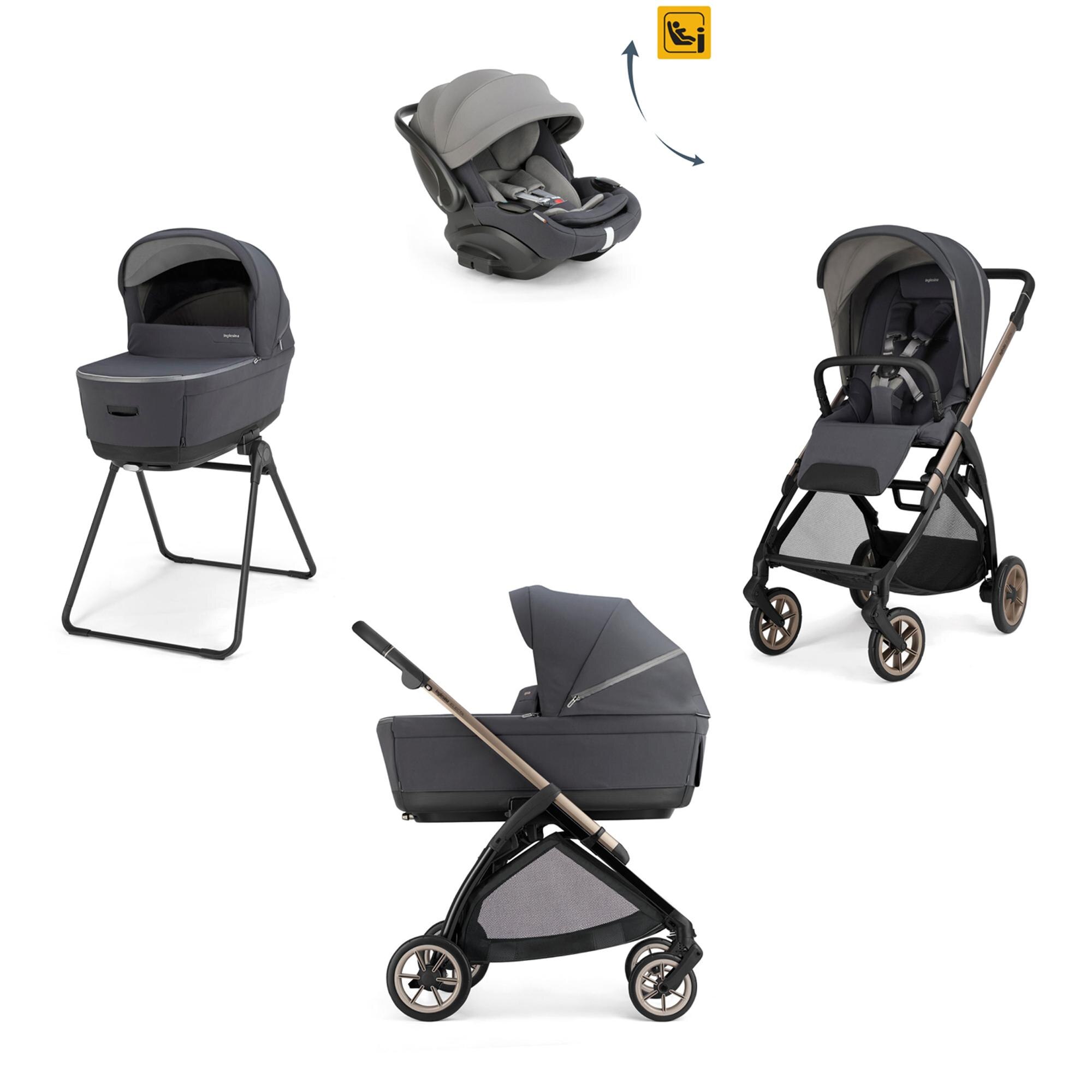 Imagem 0 de Carrinho de Passeio Inglesina System Quattro Electa  Darwin Recline EVO