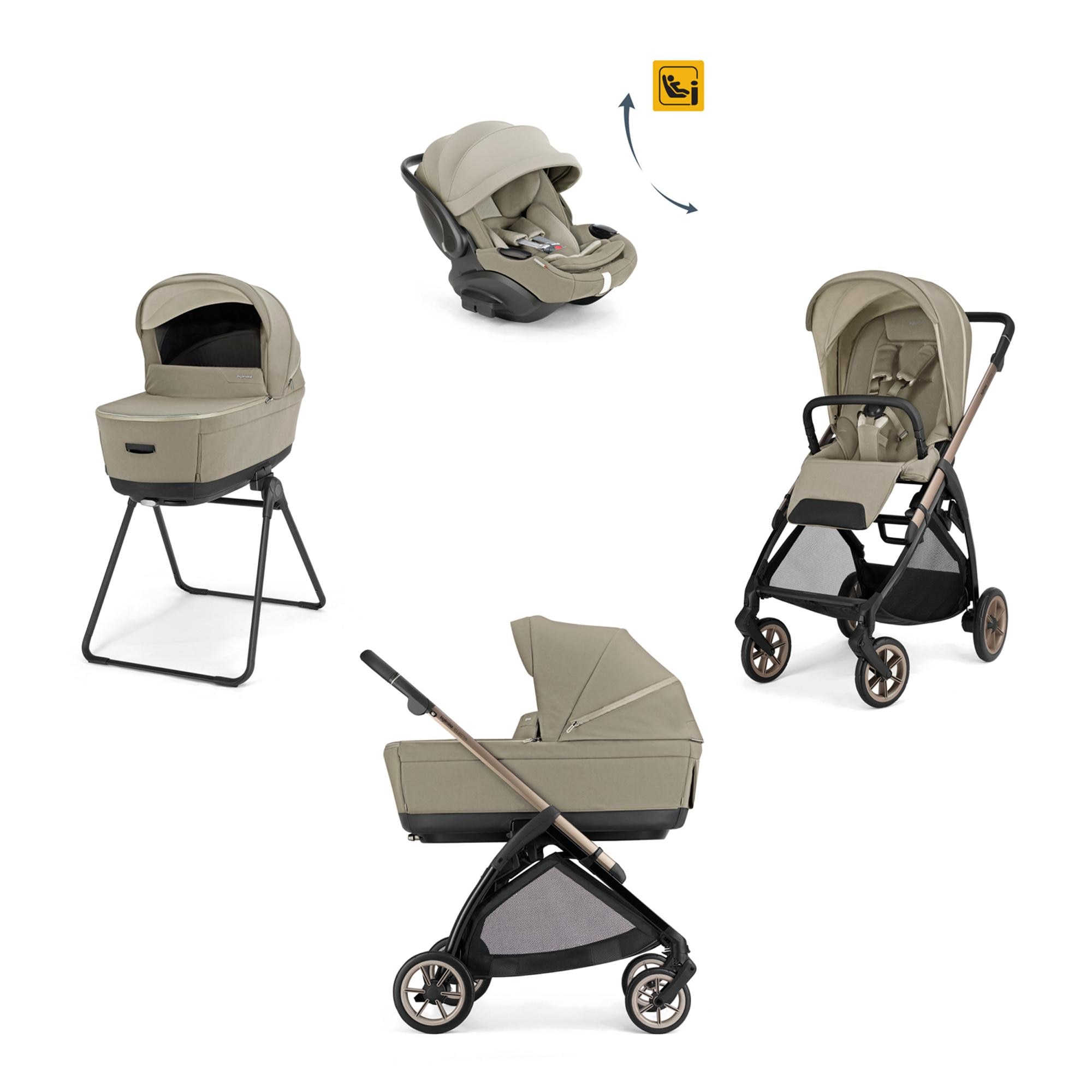 Imagem 0 de Carrinho de Passeio Inglesina System Quattro Electa  Darwin Recline EVO