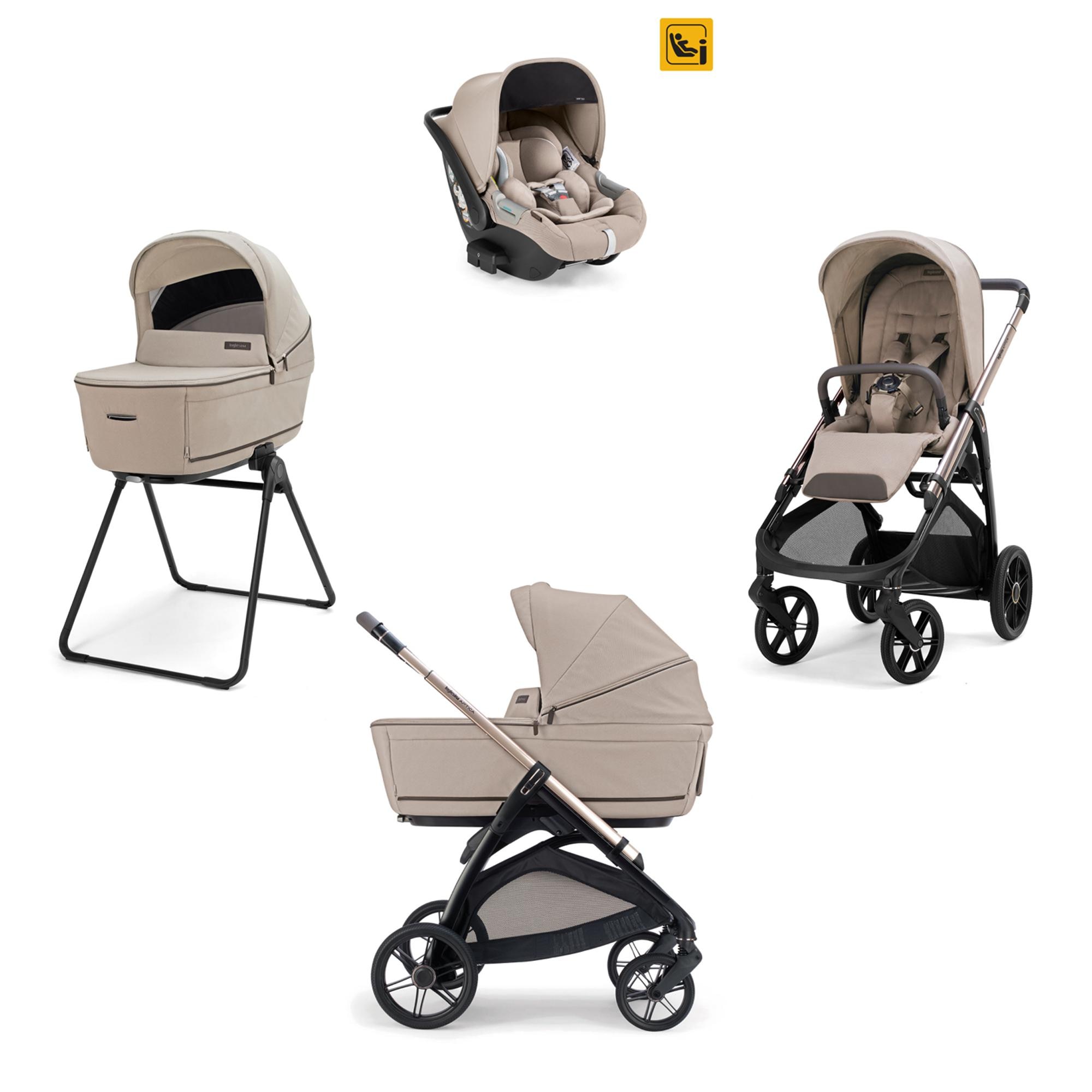 Carrinho de Passeio Inglesina System Quattro Aptica Darwin 1