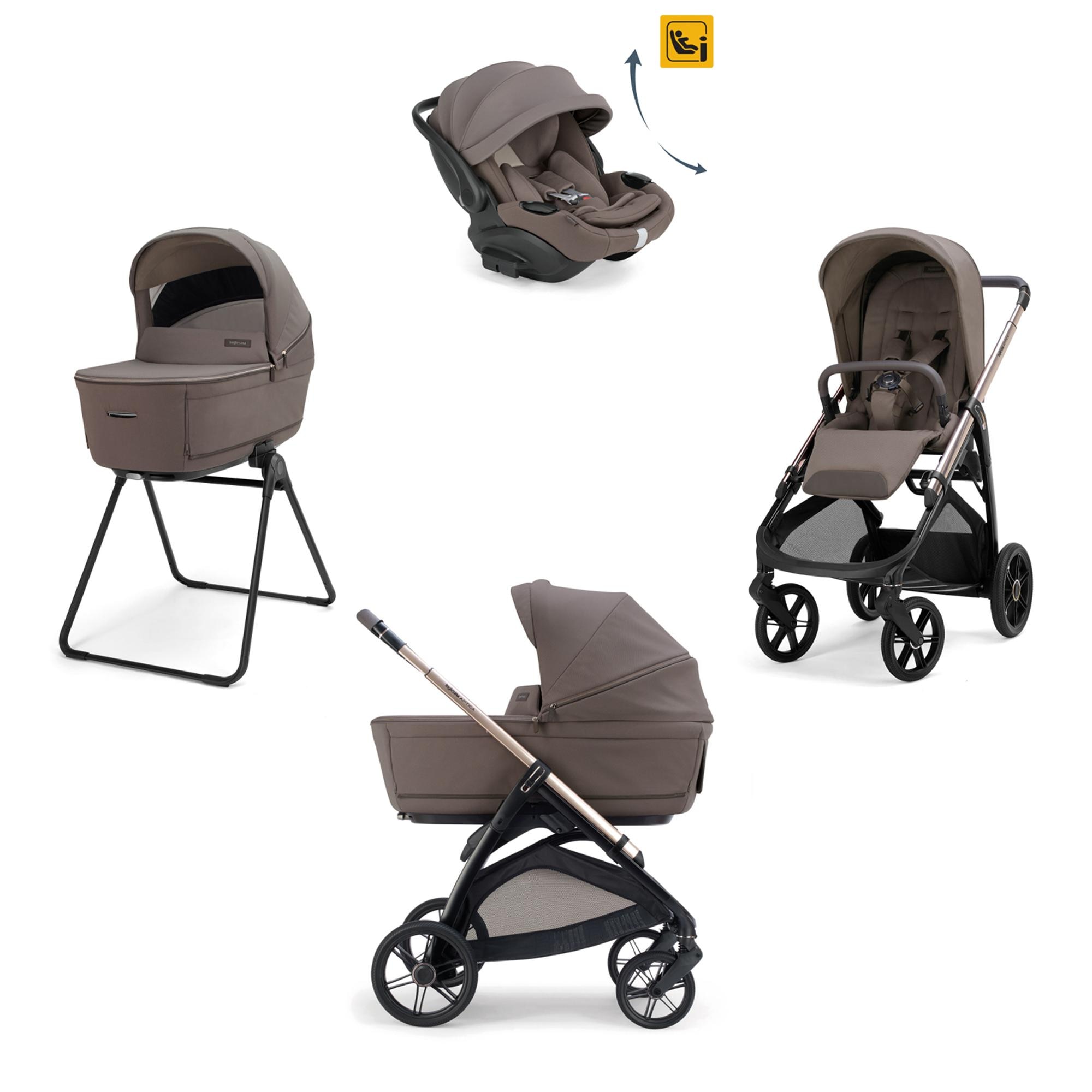 Carrinho de Passeio Inglesina System Quattro Aptica Darwin Recline EVO 1