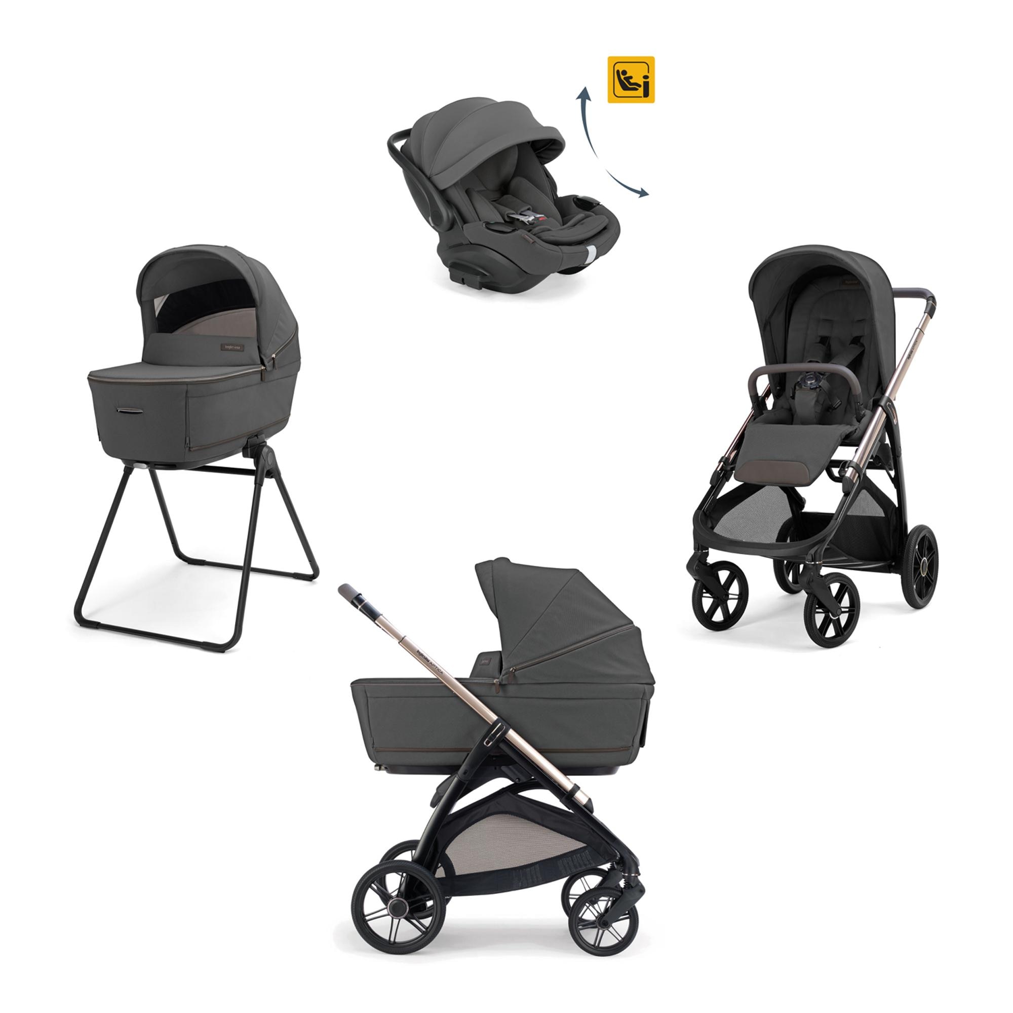Carrinho de Passeio Inglesina System Quattro Aptica Darwin Recline EVO 1