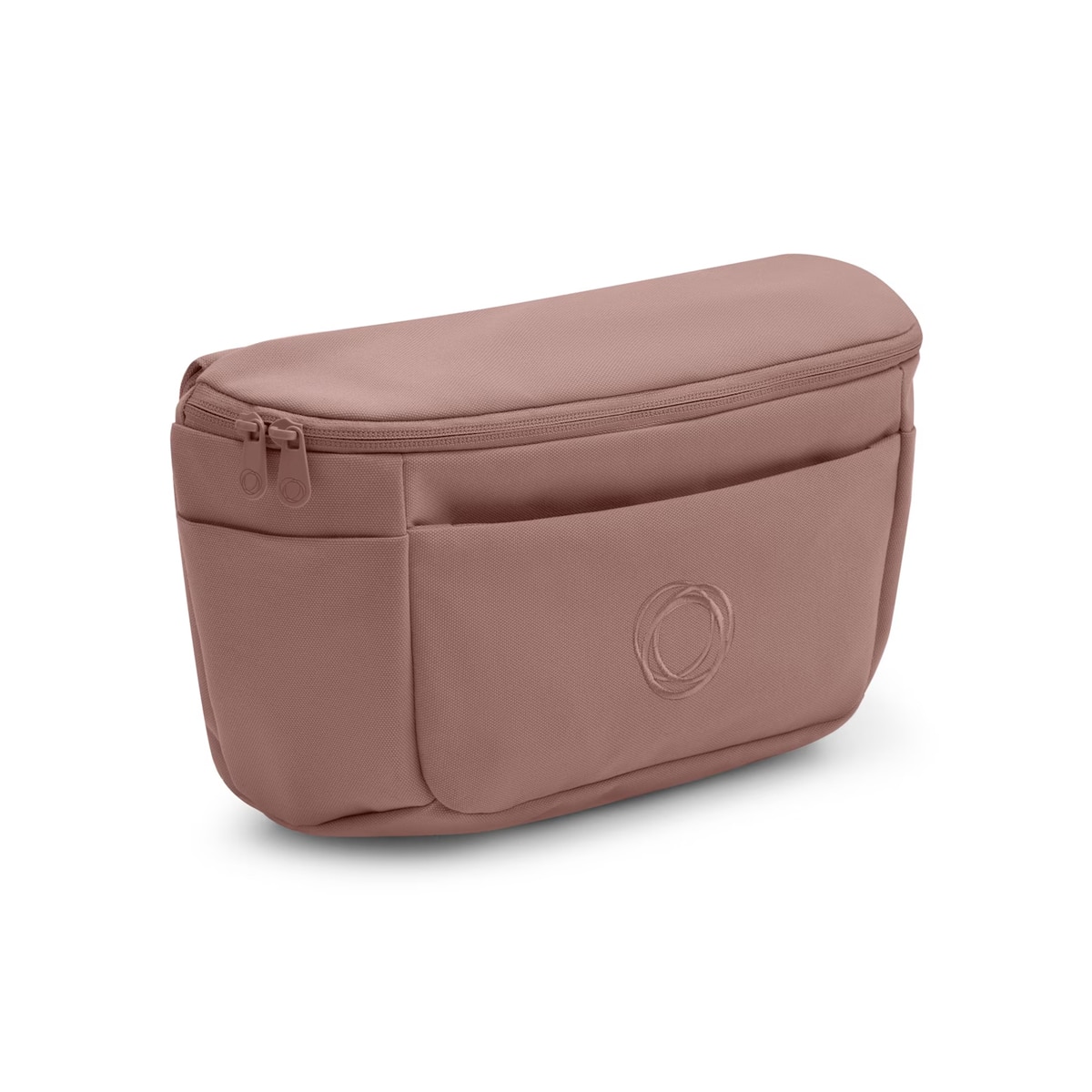 Carrinho de Passeio Bugaboo Fox 5 Renew Preto/Preto/Dusty Pink com Acolchoado e Organizador Dusty Pink 4